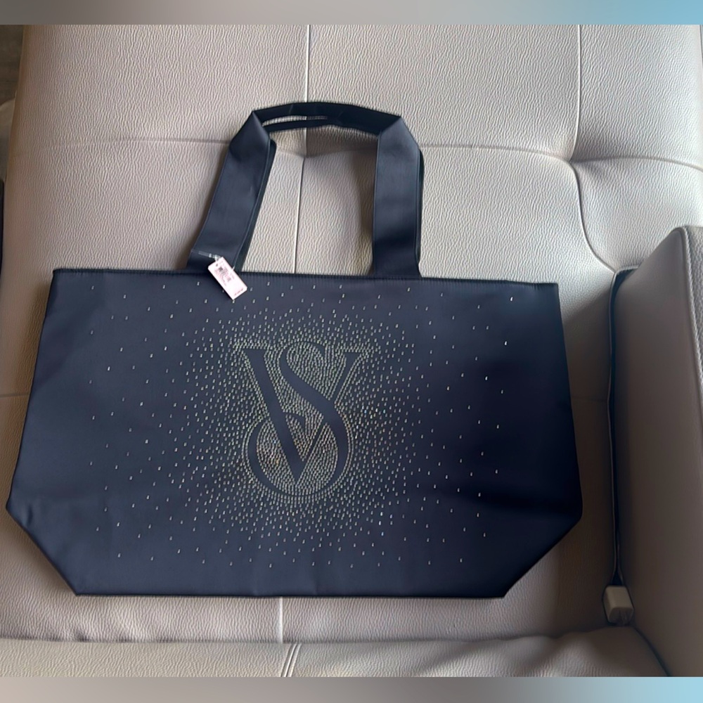 Victoria's Secret Sleek Black Tote
